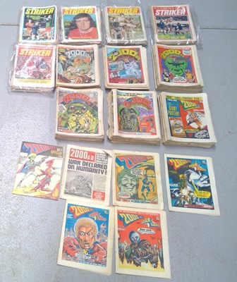 Lot 87 - A Selection of 2000 AD Comics and Striker...