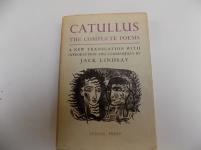 Lot 1243 - CATULLUS. "The Complete Poems." trans Jack...