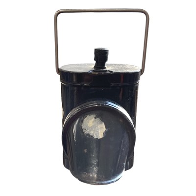 Lot 95 - A WW2 British C.E.S. Co Ltd, ARP wardens lamp,...