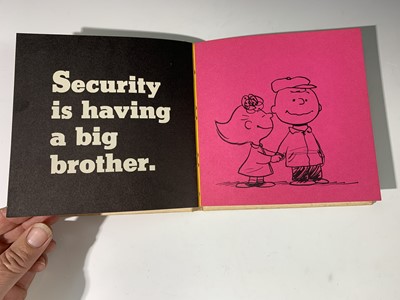 Lot 1248 - CHARLES M. SCHULZ. "Security is a Thumb & a...