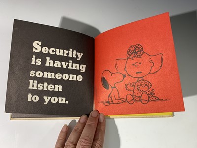 Lot 1248 - CHARLES M. SCHULZ. "Security is a Thumb & a...