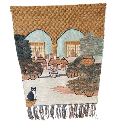 Lot 120 - A Kedima Greek Art Jute Wallhanging. 80 x 100cm.