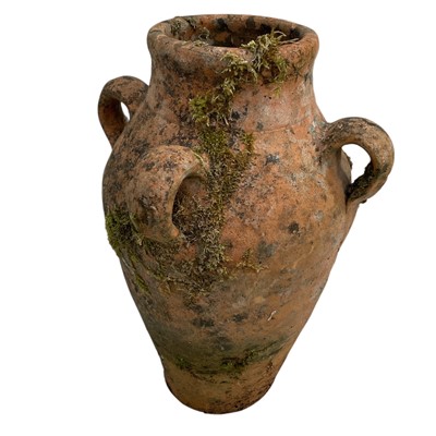 Lot 122 - A Mediterranean Terracotta oil jar / urn. 36cm...