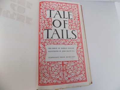 Lot 1260 - JOHN BRATBY ILLUSTRATIONS. "Tale of Tails, Ten...