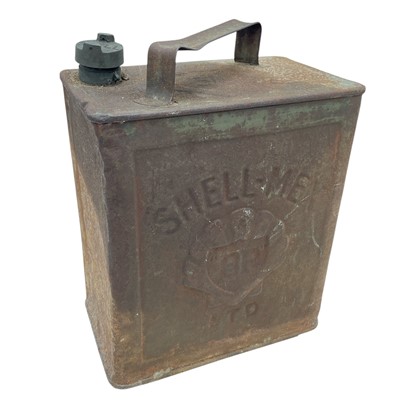Lot 139 - A Shell-Mex Vintage Petrol can. 25 x 15 x 28cm...
