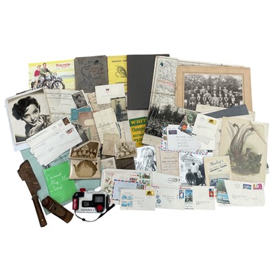 Lot 141 - A collection of Ephemera with a vintage...
