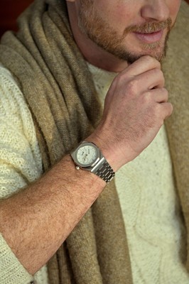 Lot 1007 - AUDEMARS PIGUET - A Royal Oak Dual Time Power Reserve stainless steel gentleman's bracelet watch.