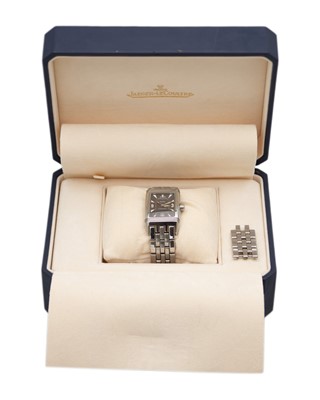 Lot JAEGER-LECOULTRE - A Gran' Sport Reverso automatic stainless steel gentleman's wristwatch.