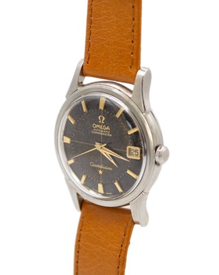 Lot OMEGA - A fine Constellation Automatic Chronometer stainless steel gentleman's calendar watch.