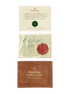 Lot 1038 - OMEGA - A fine Constellation Automatic Chronometer stainless steel gentleman's calendar watch.