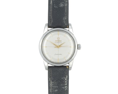 Lot 1040 - OMEGA - A good Seamaster stainless steel automatic gentleman's wristwatch.