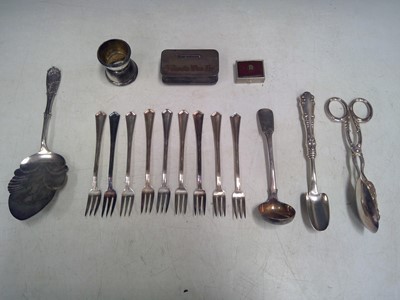 Lot 167 - A Selection of Silver Plate. Nine John...