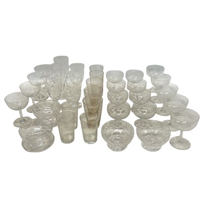 Lot 186 - A box of assorted Glassware with a boxed set...