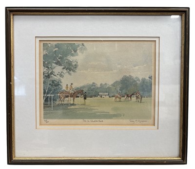 Lot 180 - Terry MCKIVRAGAN (1923-2013), 'Polo In Windsor...