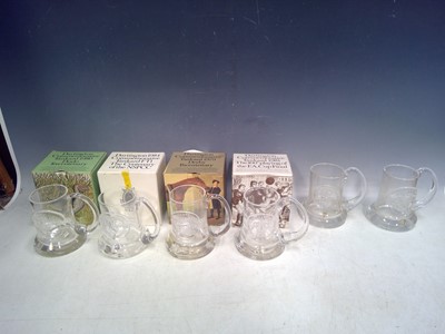 Lot 182 - A Collection of Vintage Dartington Tankards...