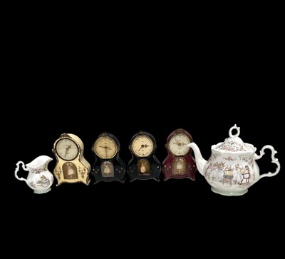 Lot 153 - Four 1950s 'Peter' musical ballerina mantel...