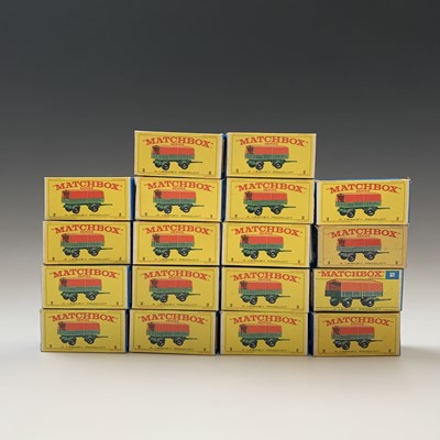 Lot 534 - Lesney / Matchbox toys: No. 2 Mercedes Trailer...