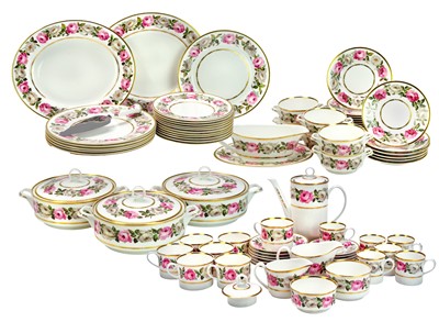 Lot 642 - Royal Worcester 'Royal Garden' tea, coffee and dinnerware in four boxes.