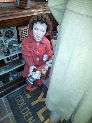 Lot 43 - Flambards, two display figures.