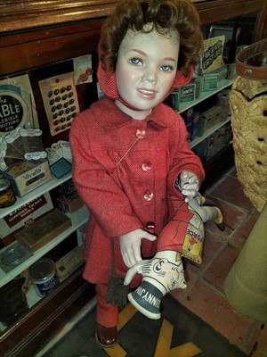 Lot 43 - Flambards, two display figures.