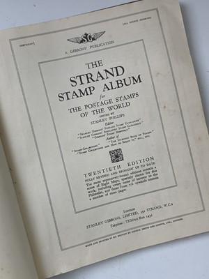 Lot 364 - World Stamps: A sparsely filled 'Strand' stamp...