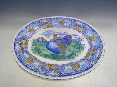 Lot 16 - An Antique Staffordshire Thanksgiving Turkey...