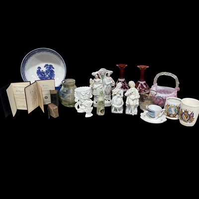 Lot 46 - A mixed lot of porcelain, including a St Ives...