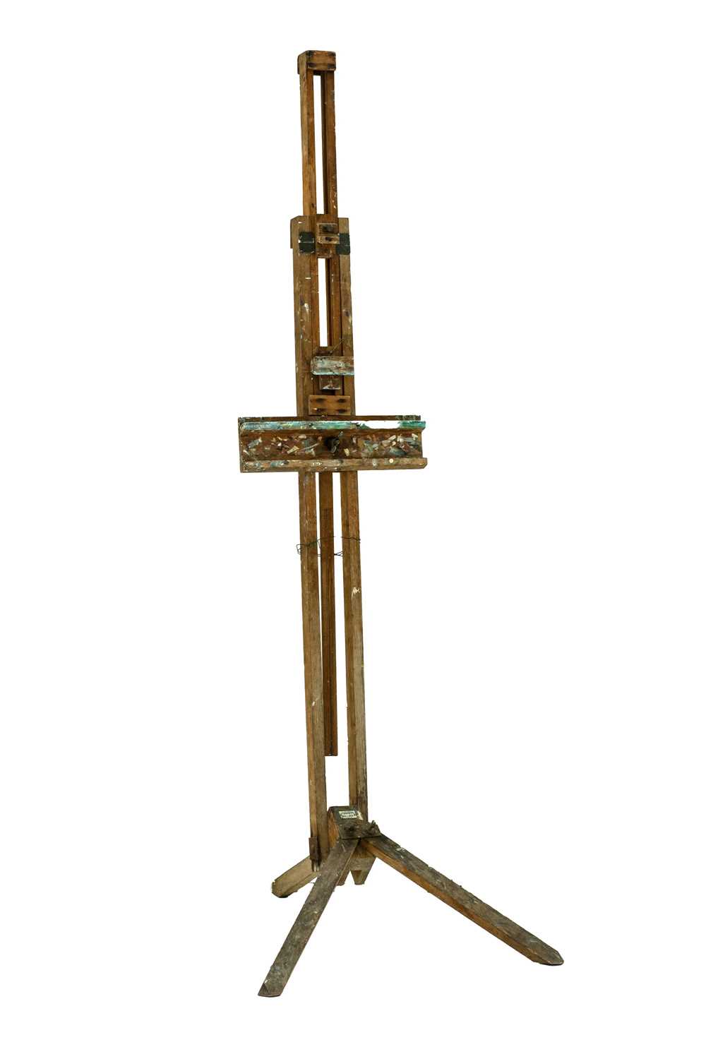 Lot 68 - An artist's easel.
