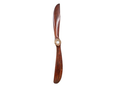 Lot 117 - A WWI hardwood propeller.