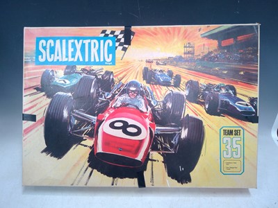 Lot 19 - A Vintage Scalextric. Team Set 35, the Set...