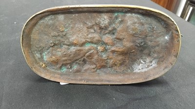 Lot 47 - After Pierre-Jules Mene (1810-79), a patinated bronze figure of a crouching gundog.