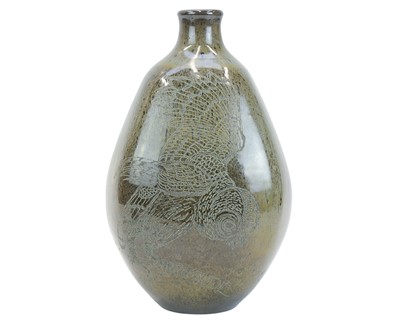 Lot 718 - A Poole pottery studio vase by Guy Sydenham.
