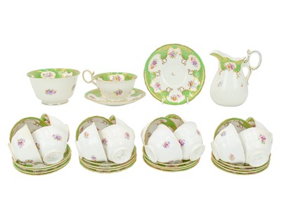 Lot 343 - A 1930s Bishop & Stonier tea service.