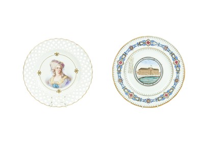 Lot 585 - A Swedish Rorstrand plate.