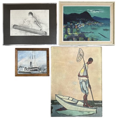 Lot 128 - Lucienne HA VAN HUONG (1914-1990), 'Woman...