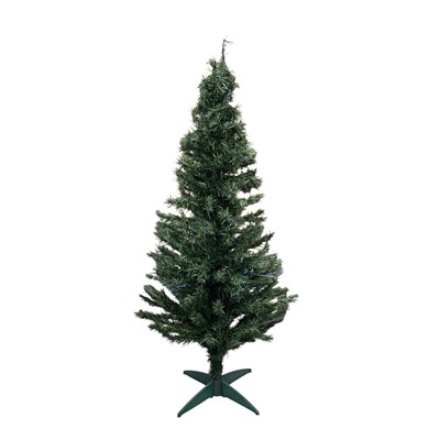 Lot 124 - A six-foot Green Fibre Optic Christmas Tree...