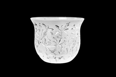 Lot 571 - A Lalique glass 'rosemary' bowl.