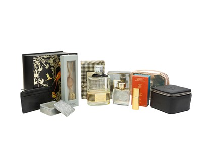Lot 345 - A collection of Lalique cosmetics and accessories.