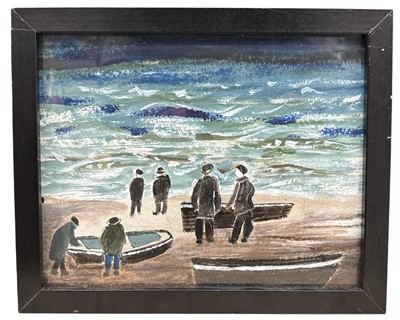 Lot 9 - 'In the manner of Biddy Picard', mixed media,...