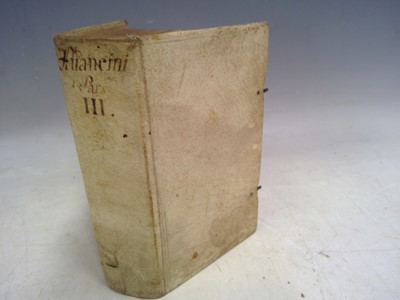 Lot 4 - Orations of Nicola AVANCINI of the Society of...