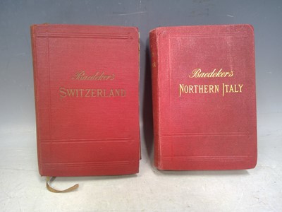 Lot 154 - Two BAEDEKERS Guides, Switzerland and Northern...