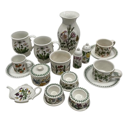 Lot 170 - Portmeirion Botanic Garden pattern assorted...