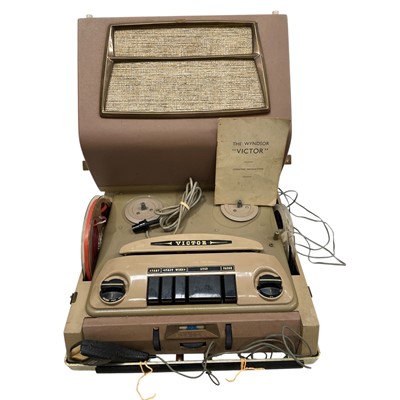 Lot 180 - A Wyndsor reel-to-reel recorder including Mike,...