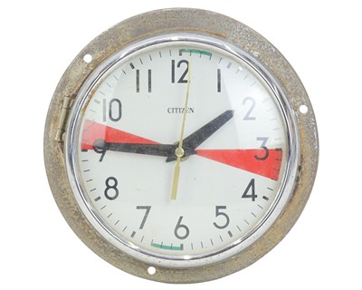 Lot 780 - A Citizen ship's radio room clock.