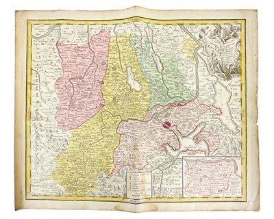 Lot 220 - (Switzerland) Gabriel Walser (1695–1776) and Homann Heirs publishers