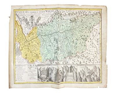 Lot 220 - (Switzerland) Gabriel Walser (1695–1776) and Homann Heirs publishers