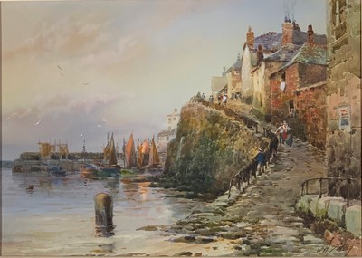 Lot 155 - Walter Henry SWEET (1889-1943) Newlyn, looking...