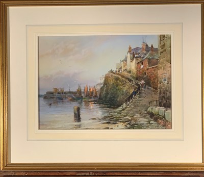 Lot 155 - Walter Henry SWEET (1889-1943) Newlyn, looking...