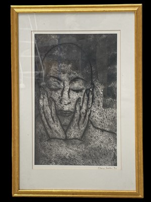 Lot 115 - Elaine Walton (XX) "Sleepy Head" a monochrome...