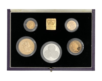 Lot 211 - A United Kingdom Gold Proof Sovereign Pistrucci Centenary Collection 1893-1993 set.